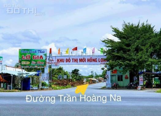 Bán nền mặt tiền đường Trần Hoàng Na , KDC Hồng Loan . Giá rẽ . Sổ hồng