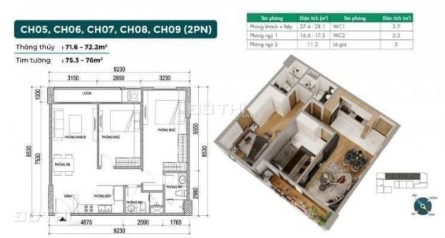 Quỹ căn chuyển nhượng dự án Phương Đông Green Home, giá chỉ từ 1.62 tỷ/căn