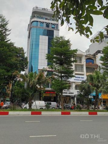 Bán nhà mặt phố Hoàng Quốc Việt lô góc 3 thoáng dòng tiền 140tr DT 93m2 6 tầng mt rộng, giá 36tỷ