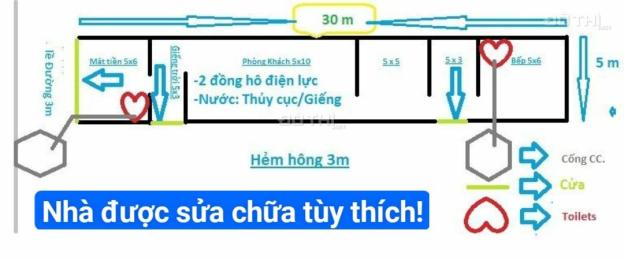 150m2 tầng Trệt: 2 mặt tiền 337 Lê Quang Định, P.5, Bình Thạnh.