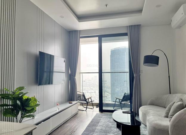 Cho thuê căn hộ 2 ngủ view Vin Imperia cực đẹp tại Hoàng Huy Grand Sở Dầu.