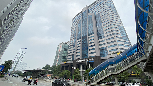 Cho thuê văn phòng 170m2 tại Viwaseen Tower Tố Hữu (Lê Văn Lương kéo dài), Nam Từ Liêm, Hà Nội